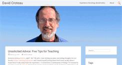 Desktop Screenshot of davidrcroteau.net