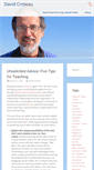 Mobile Screenshot of davidrcroteau.net